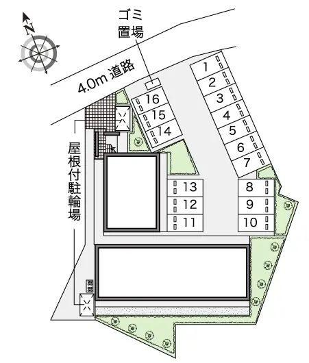 ★手数料０円★茅ヶ崎市代官町　月極駐車場（LP）